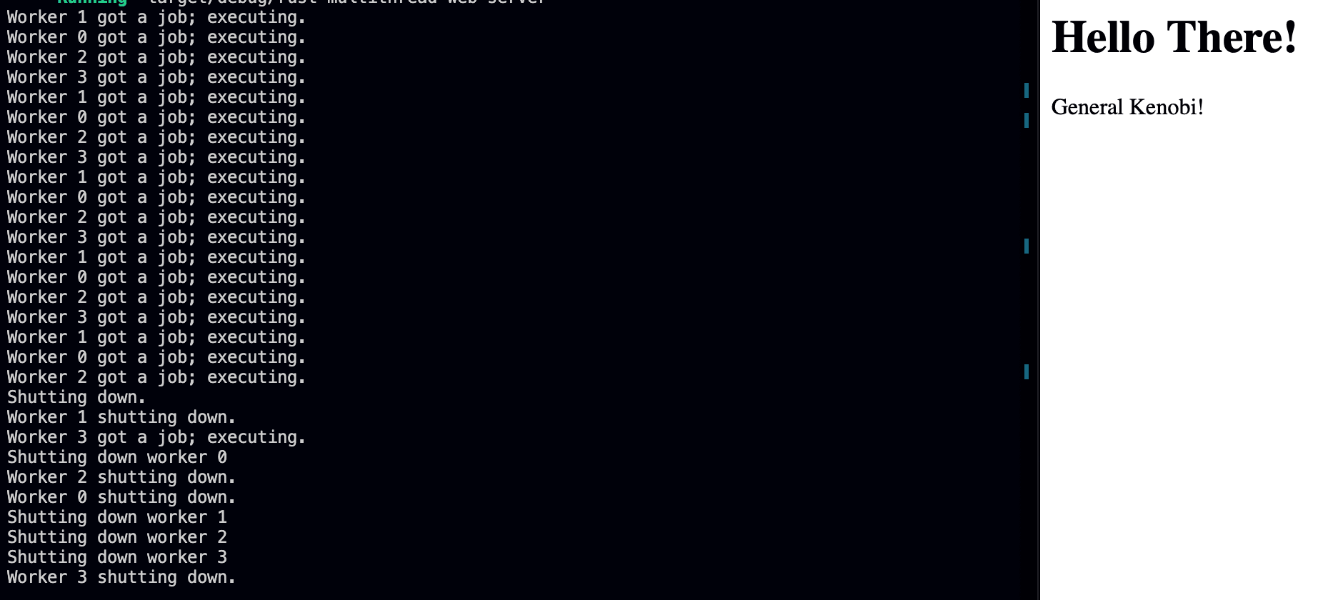 Rust Multithread Web Server